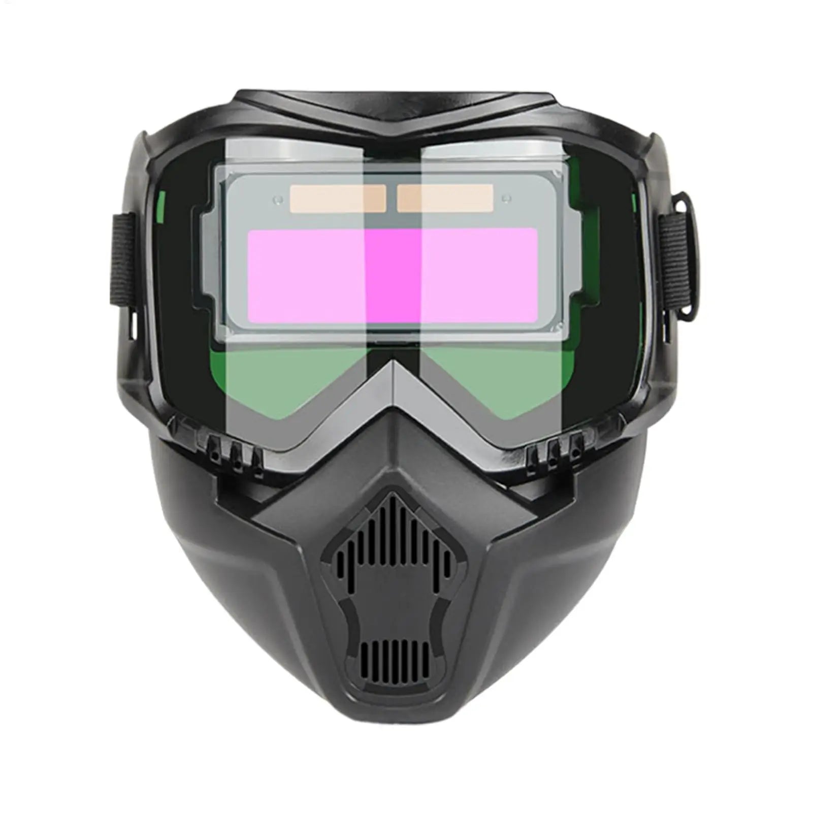 Auto Darkening Welding Helmet Detachable Welding Protector Protective Shield for Processing Soldering Welder Protector Helmet