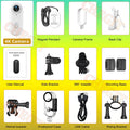 4K Motorcycle Mini Recorder Finger WIFI Action Camera Lightweight POV Motorcycle Road Sport Cam Bicycle Vlog Pet Body Camera