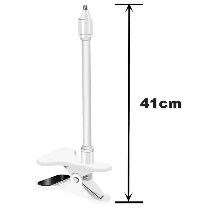 25cm/41cm Flexible Baby Monitor Clip Punch-free Webcam Stand for Universal 1/4'' Screw Baby Monitor Camera Clamp Mount Holder