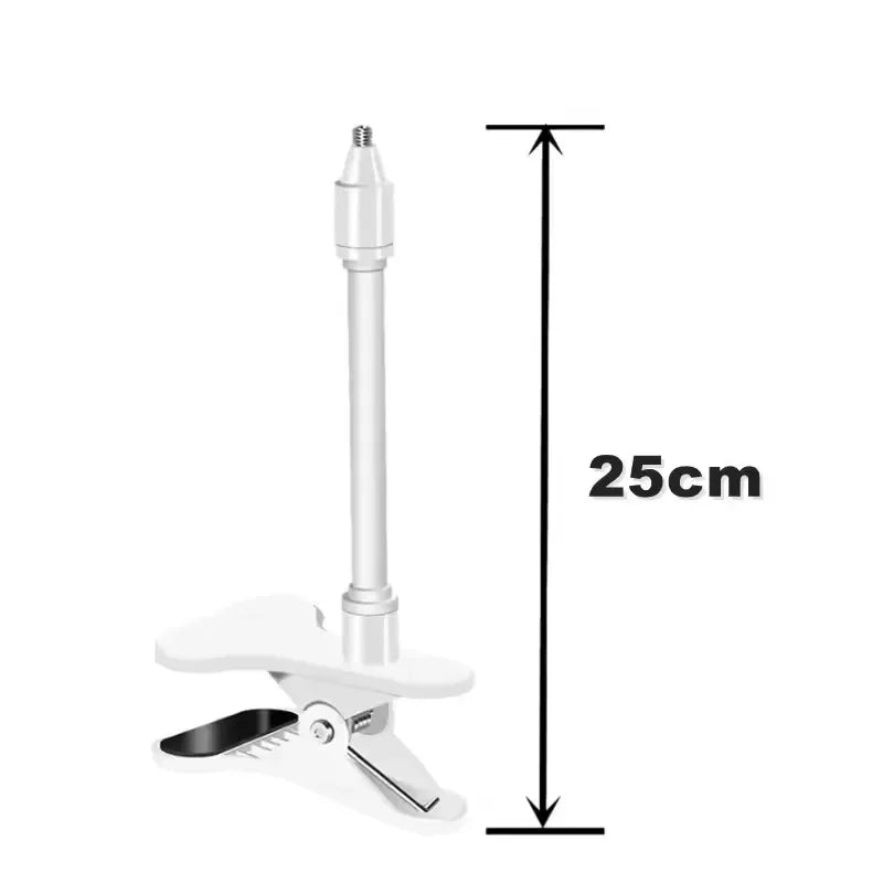 25cm/41cm Flexible Baby Monitor Clip Punch-free Webcam Stand for Universal 1/4'' Screw Baby Monitor Camera Clamp Mount Holder
