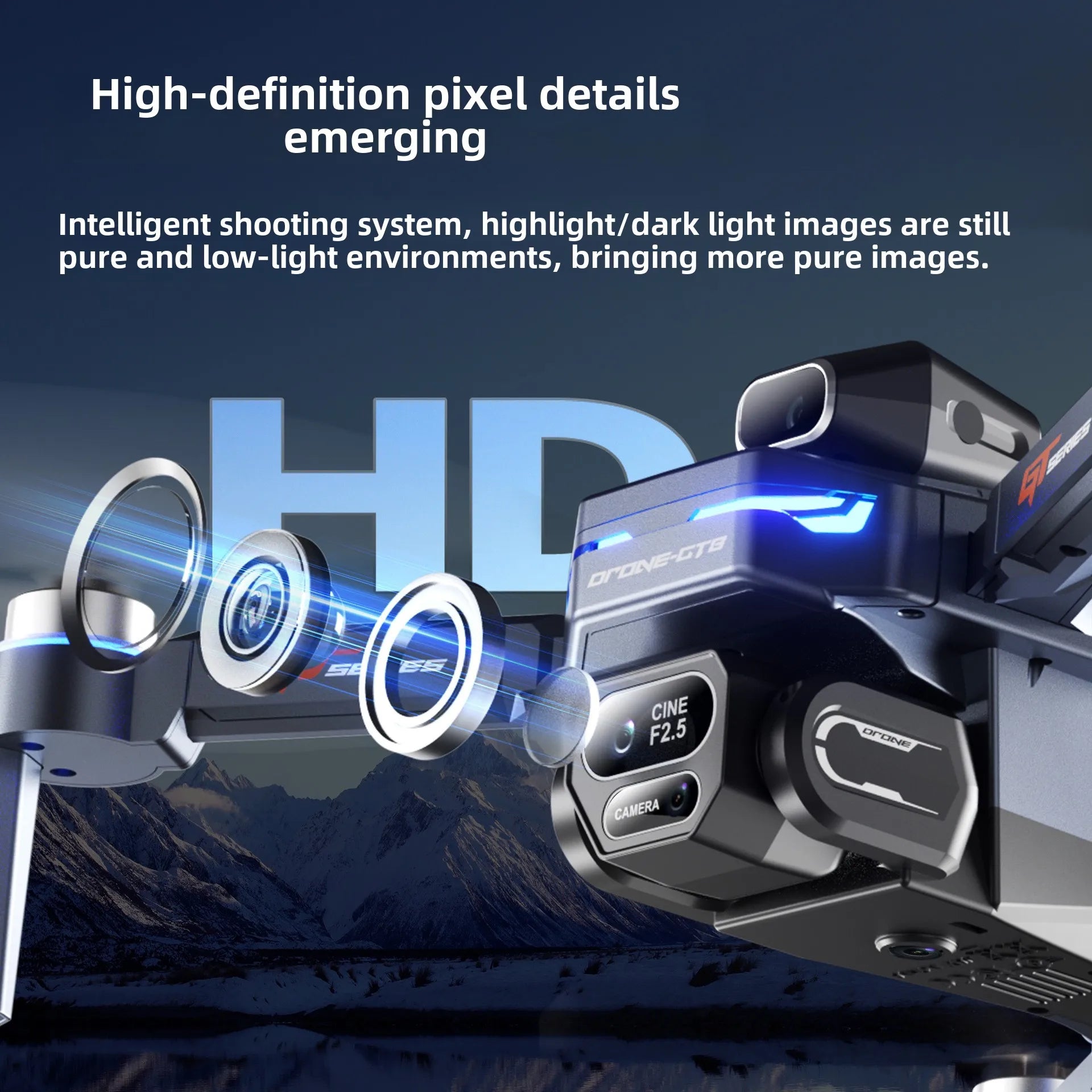 New GT8 Drone 8K Professional HD Dual Cameras Screen Remote 5G WIFI Brushless Motor Obstacle Avoidance Foldable Quadcopter Toys