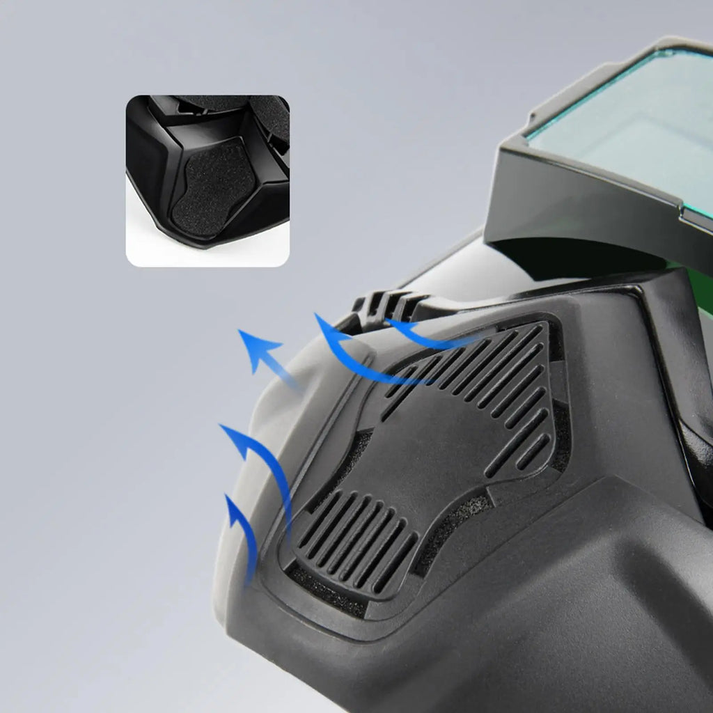 Auto Darkening Welding Helmet Detachable Welding Protector Protective Shield for Processing Soldering Welder Protector Helmet