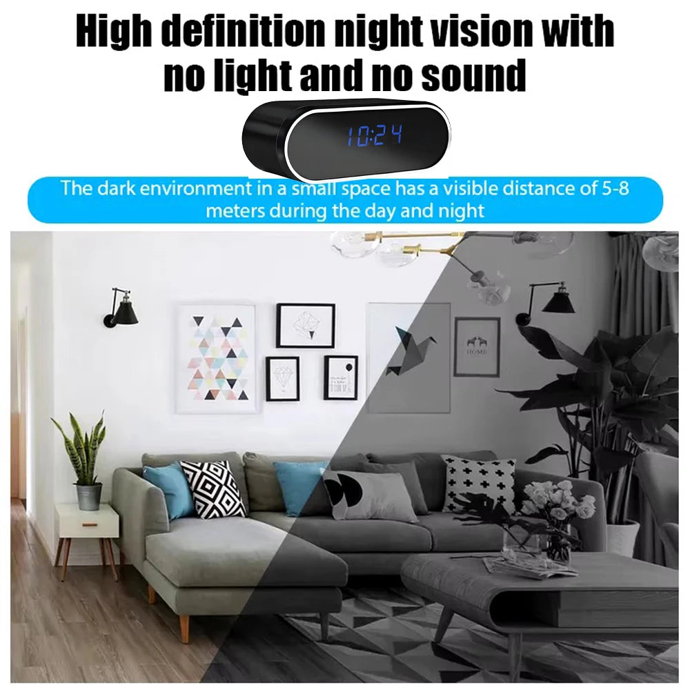 New 4K HD WiFi Wireless Mini Camera, Supporting Remote Viewing, Infrared Night Vision, Motion Detection, and Home Mini Cameras